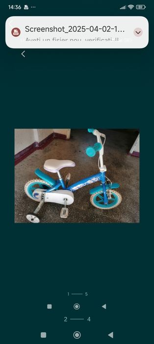 Biciclete copii de la 2-7 ani