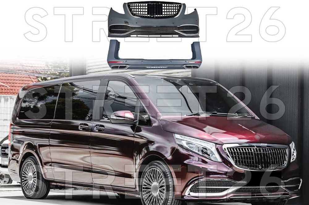 Pachet Exterior Mercedes V-Class W447 (2014-2019) 2020 Design V2