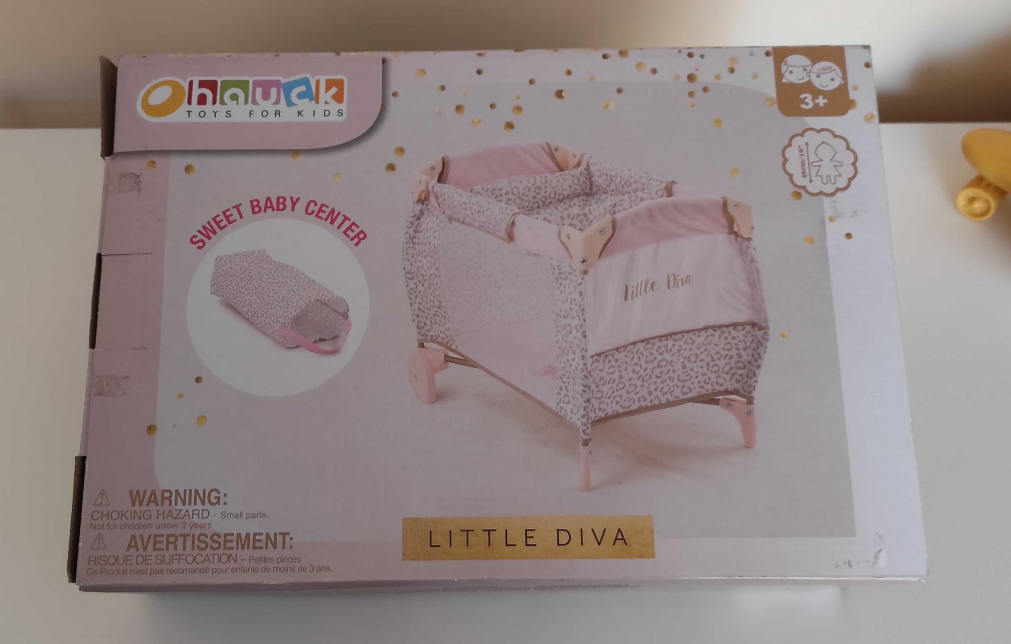 Бебешка кошарка Little Diva с подарък кукла