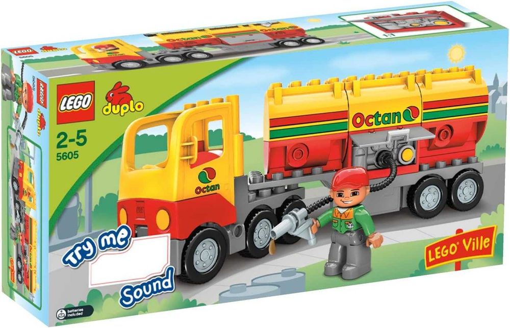Lego Duplo цистерна за гориво 5605 Tank truck 5605