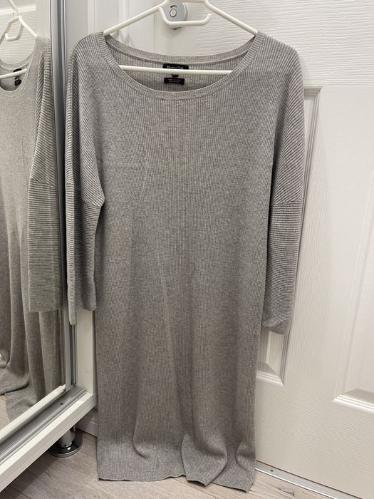Pulover -rochita din casmir si lana Massimo Dutti