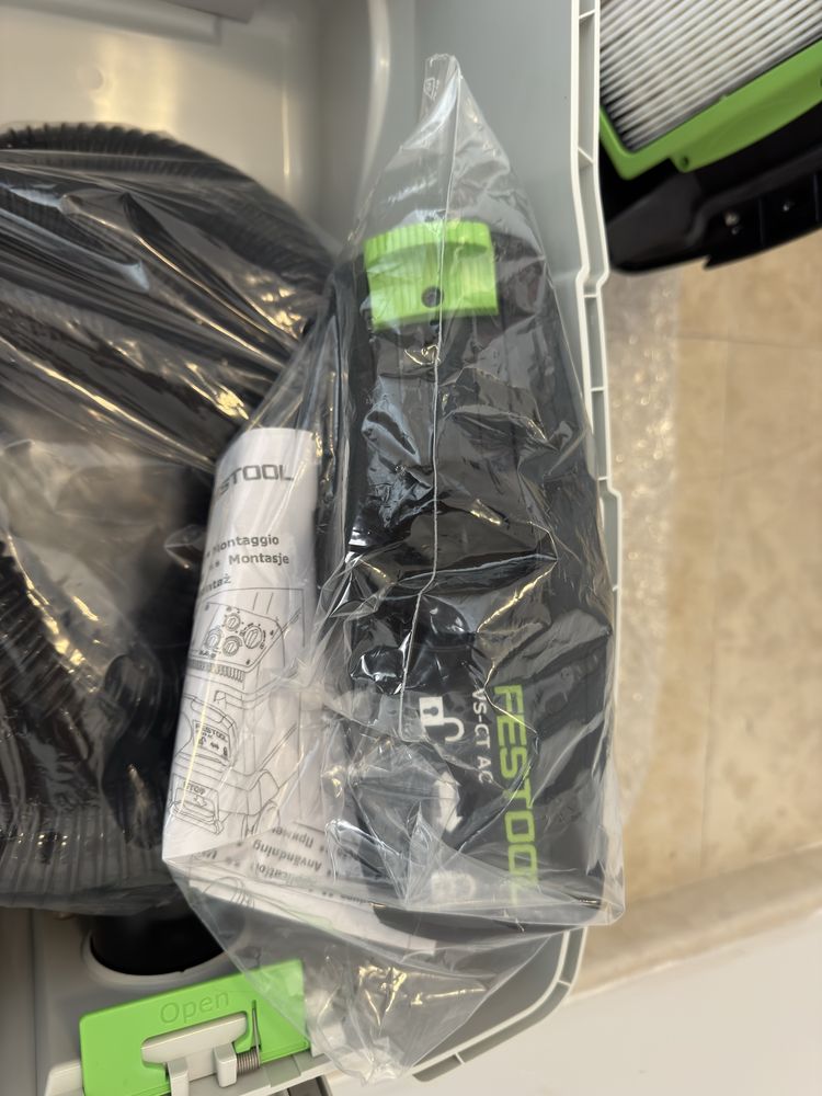 FESTOOL прахосмукачка CTM 36 E AC-LHS cleantec