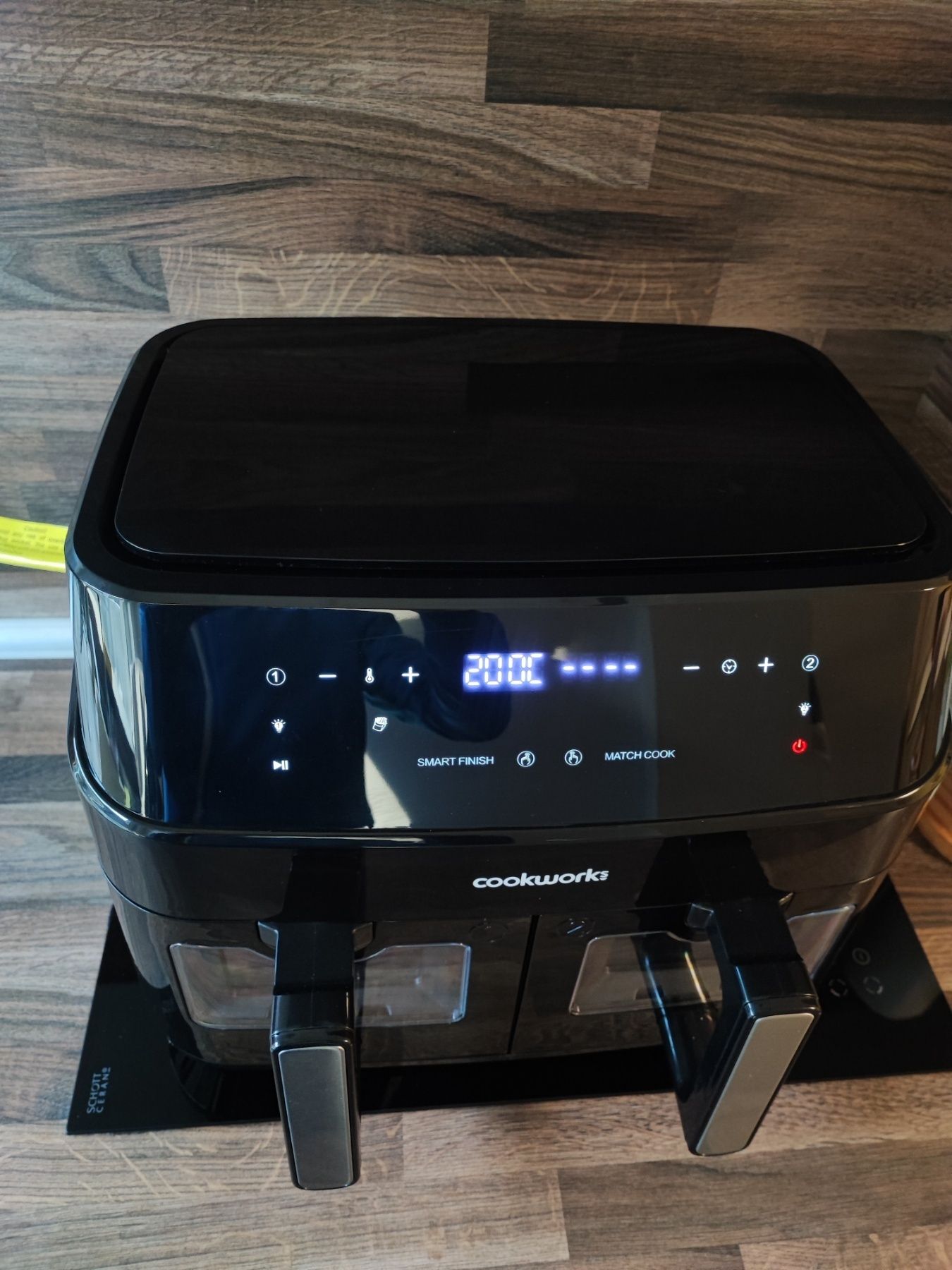 Нов двоен Ейр фрайър COOKWORKS 9л.