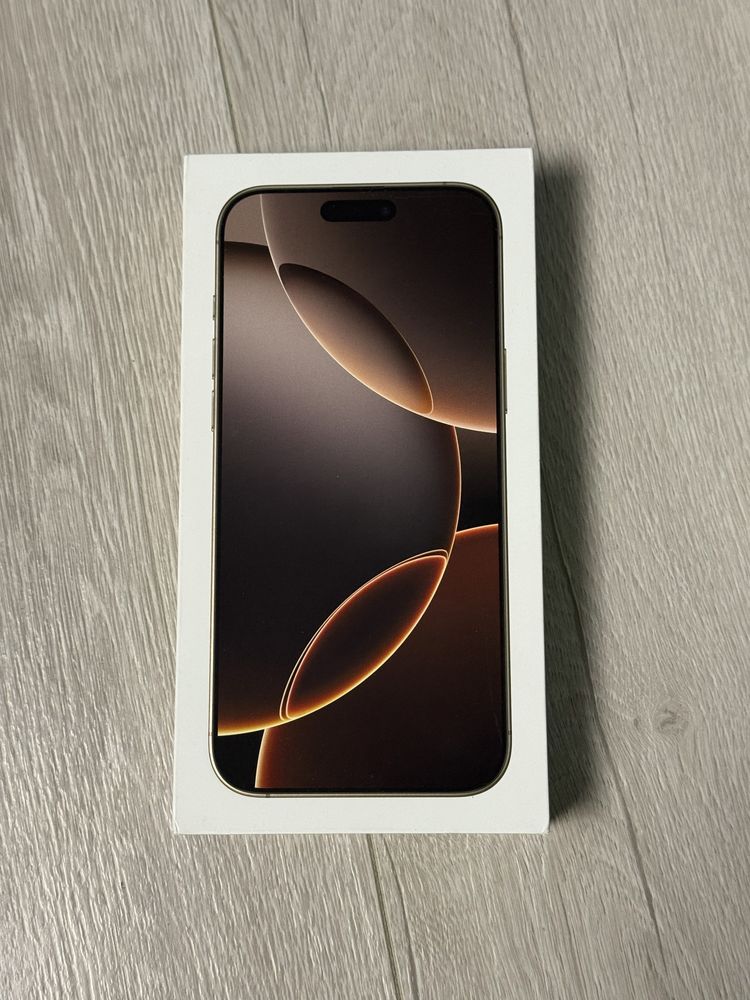 Чисто нов IPhone 16 Pro Max 256 GB, Desert Titanium