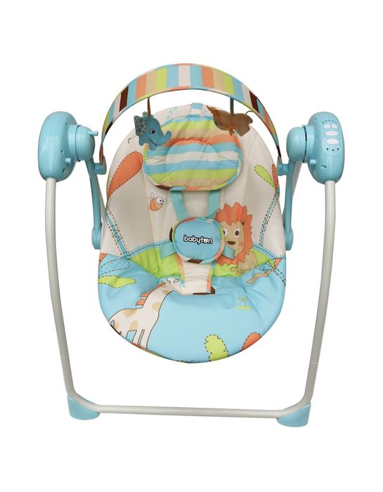 Качели электронные детские BABYTON Merry Blue