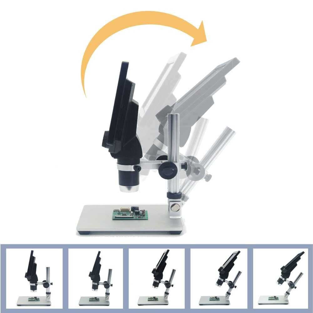 G1200 Дигитален микроскоп с голям 7-инчов дисплей и увеличение 1-1200x