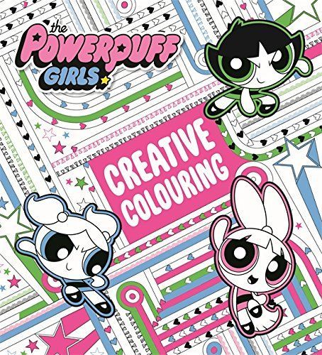 Детска книжка за оцветяване The Powerpuff Girls