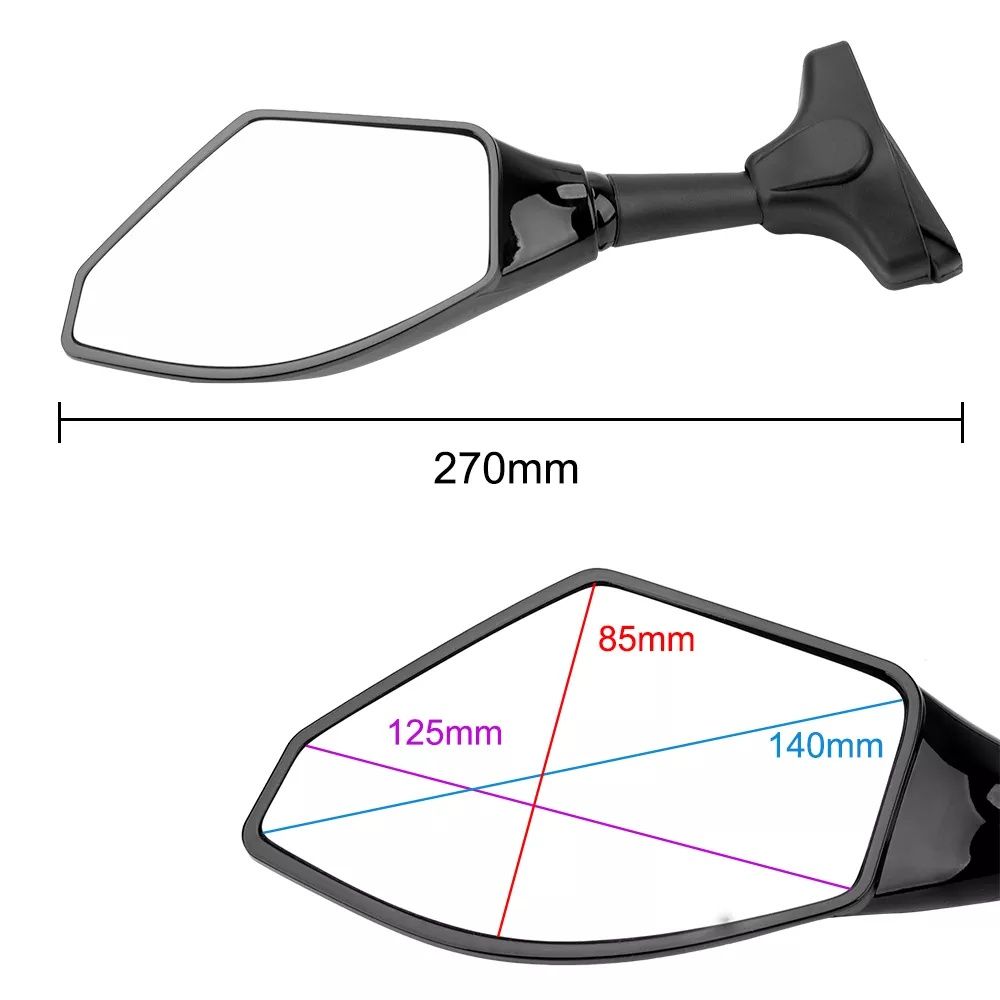 Огледала с мигачи за мотор мотоциклет