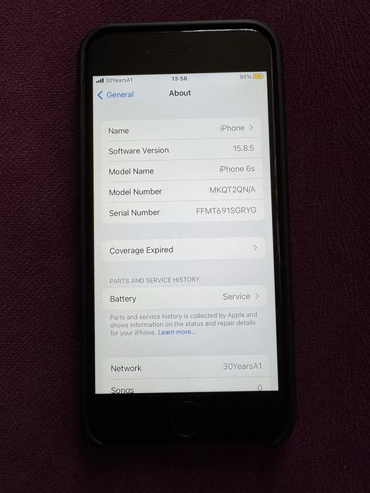 Iphone 6s 128 gb нова батерия оригинален дисплей