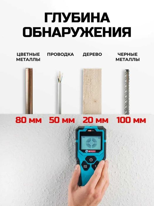 Детектор проводки Biyoti BYT-T10, ART 2708