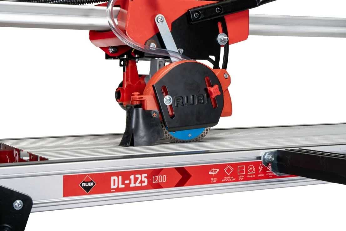 Masina de taiat gresie, faianta 124cm, 1.8kW, DL-125 1200 - RUBI-56924