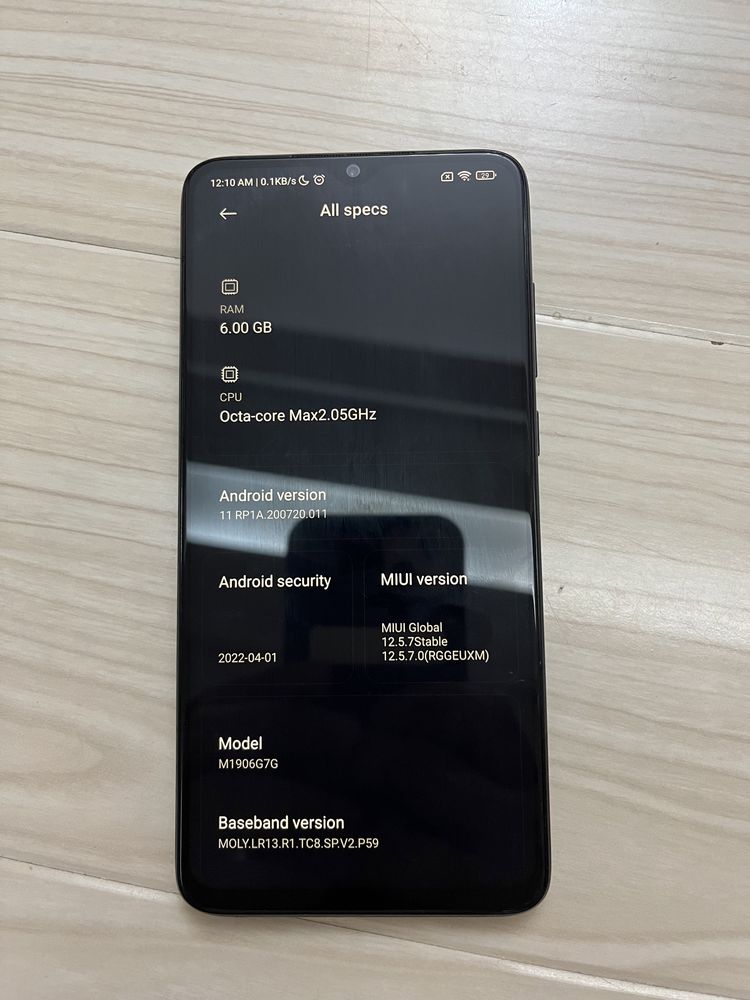 Xiaomi redmi note 8 Pro