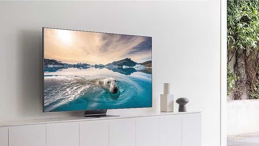 Телевизор Samsung 55Q95T, 55" 138 см, Smart, 4K UltraHD, QLED като нов