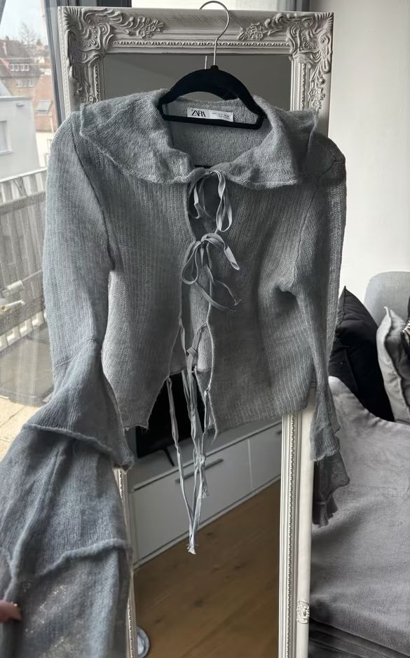 Bluza Cardigan Zara din lână și alpaca