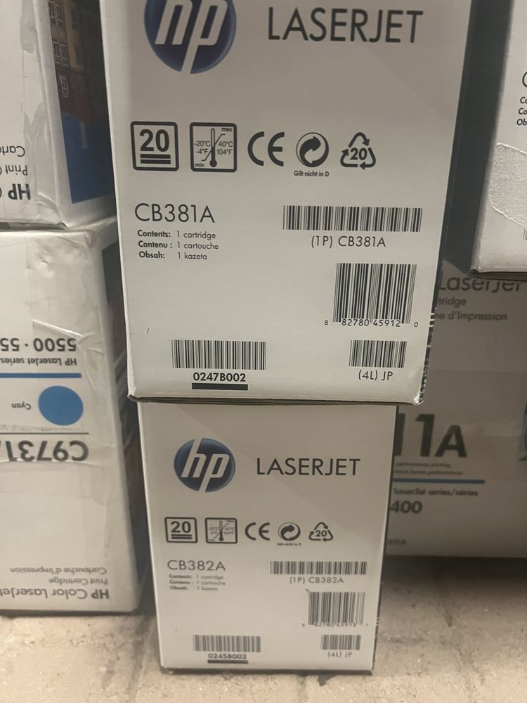 Tonere HP Laser color diferite modele