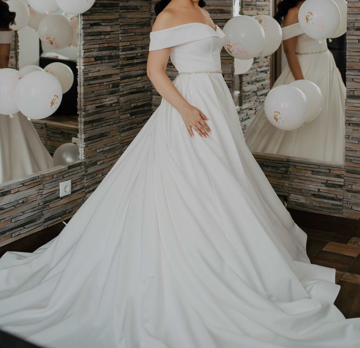 Rochie de mireasa croita la Salonul Maria