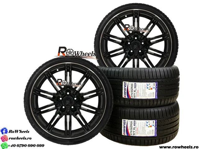 Jante Porsche 20 R20 Cayenne 20 R20 Gloss black jante cu Anvelope Vara
