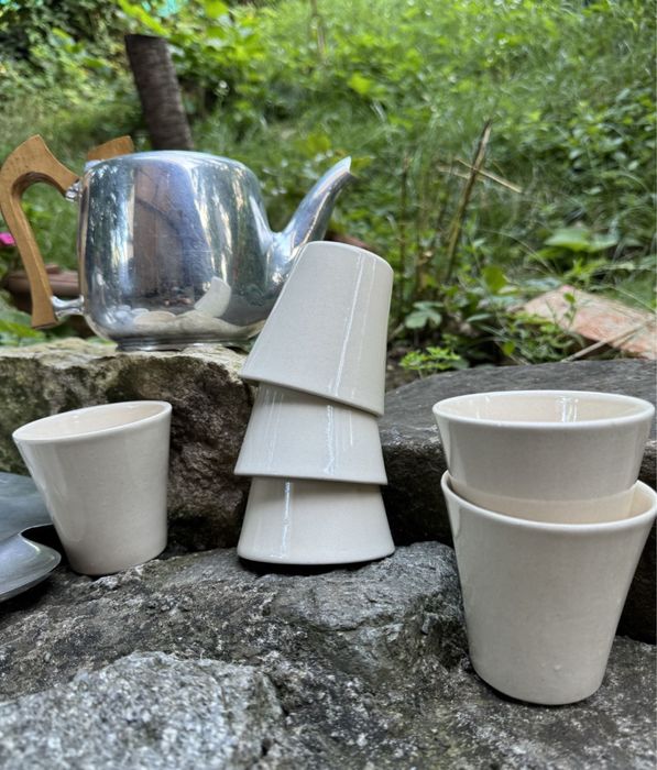 Ceainic, tava, set ceramica cafea ceai
