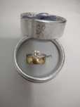 Inel 2 in 1 cu verigheta aur 14k (efn)