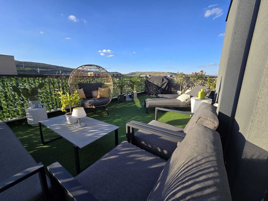 Spatiu, lumina si confort - Penthouse 120 mp cu terase generoase