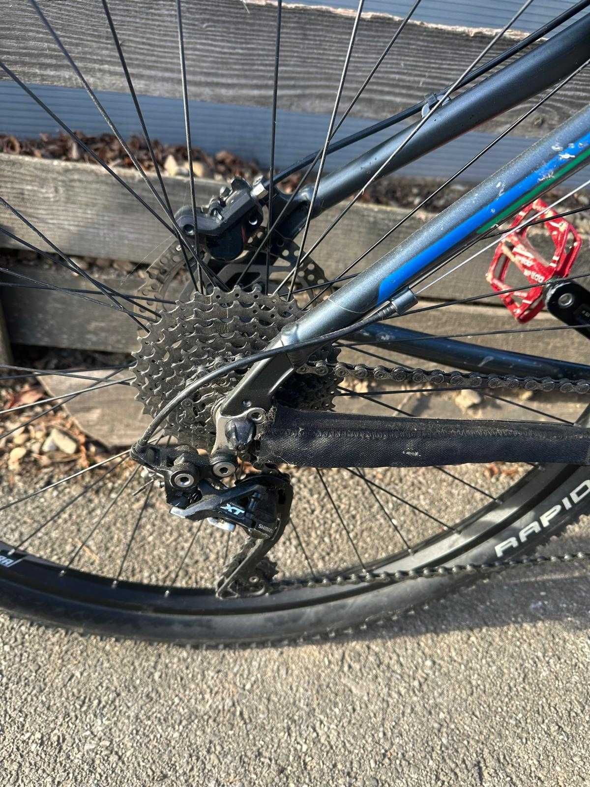 Vand bicicleta Kilimanjaro, MTB hardtail 29 +pereche de manusi MTB FOX
