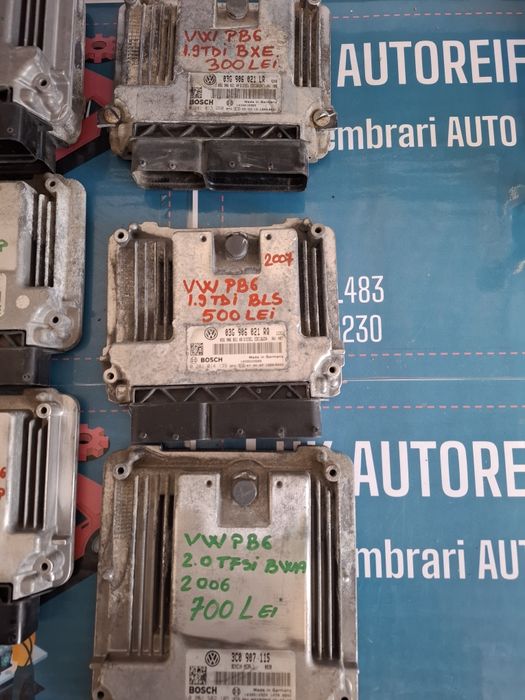 Calculator ECU Motor VW Passat B6 1.9 tdi 2.p tdi 2.0 tfsi BKP BMP BLS