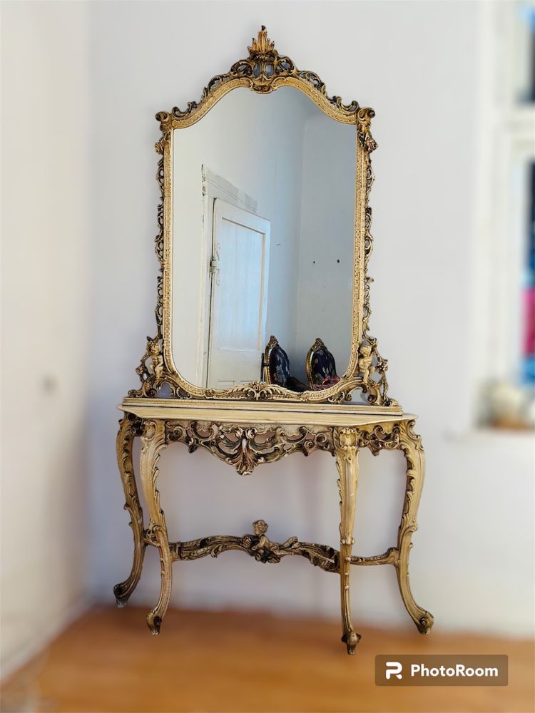 Consola cu oglinda stil Venetian