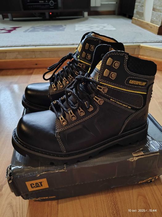 Ботинки Caterpillar (США),профи,кожа,оригинал,новые,р-р 41