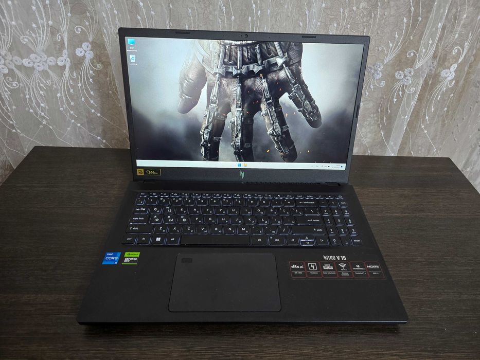 Игровой ноутбук / Acer Nitro V15 / RTX 3050 (6 Gb) / i5-13 Gen / 2024
