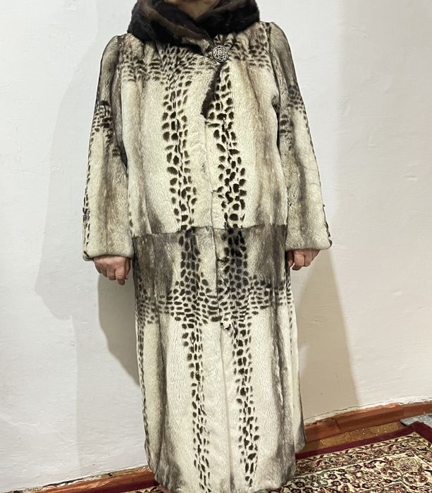 Шуба стриженная норка