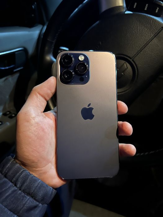 Iphone 14pro Max 256gb purple 85% batarey