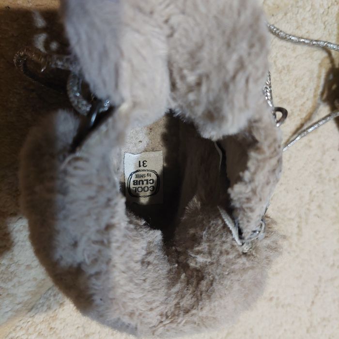 Ghete piele aurii fetite M31