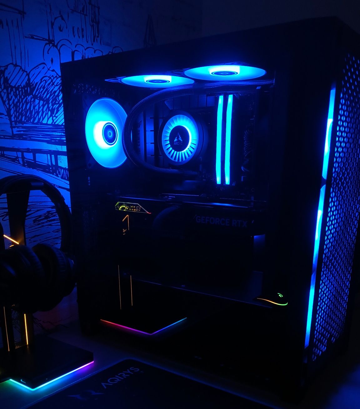 PC Intel i5-14600k, 32 GB DDR5, AIO cooling