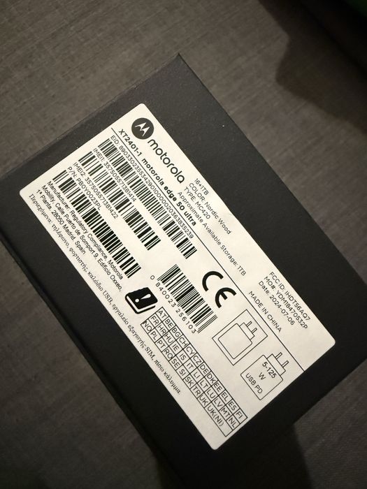 Motorola Edge 50 Ultra – 1TB, отлично състояние