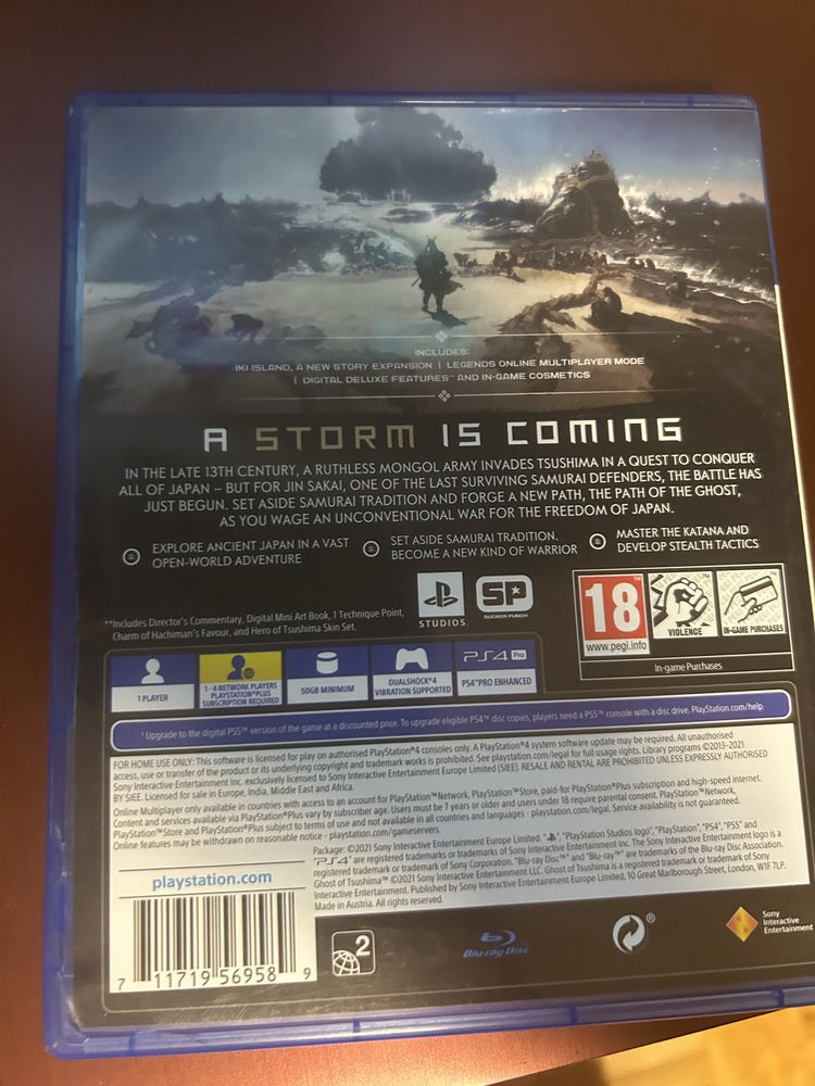 Ghost of tsushima director’s cut