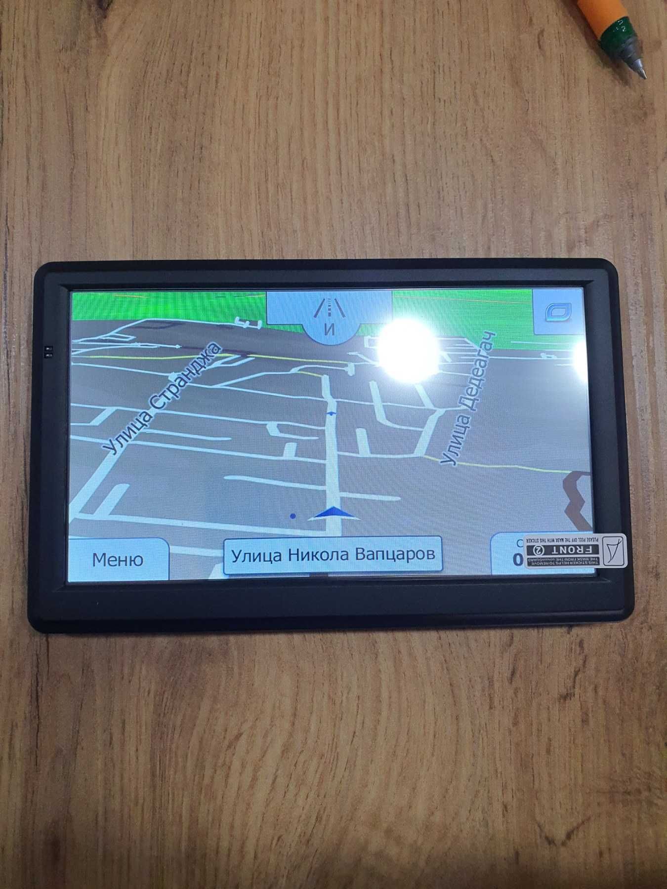 Промоция 7" GPS Навигация за камион, кола 800 Mhz процесор, 256 Mb RAM