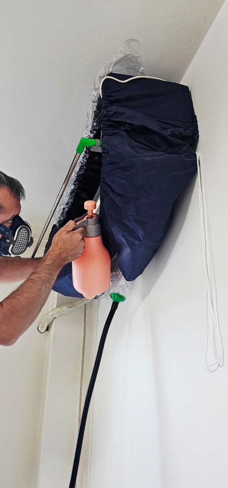 Curatare igienizare profesională aer conditionat încărcare freon