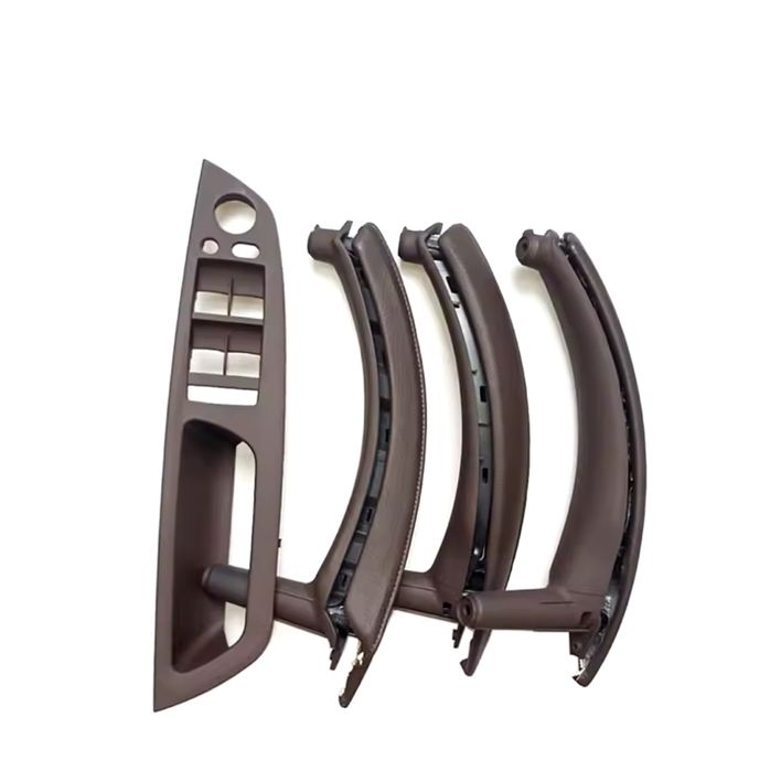 Set manere piele complet crem bej negru dreapta Bmw X5 X6 E70 E71 M
