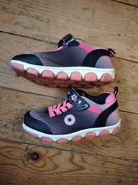 Adidași 26 fete pantofi sport joaca parc roz negru negri fetite 4 5 6
