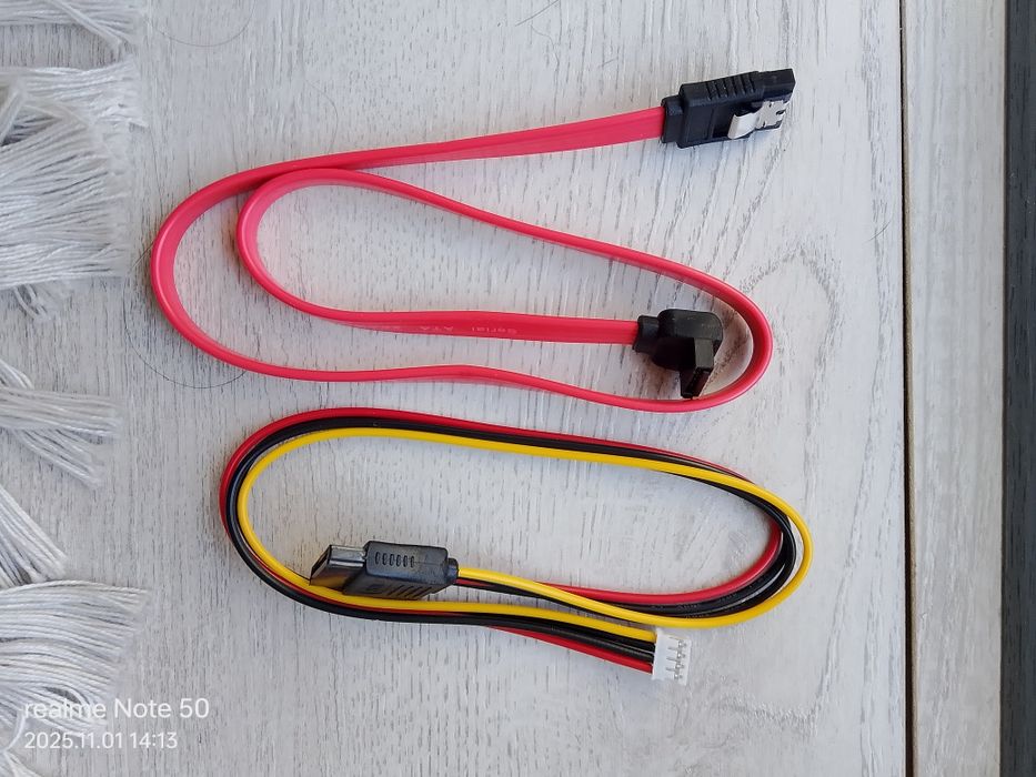 Sata кабель и переходник для питания