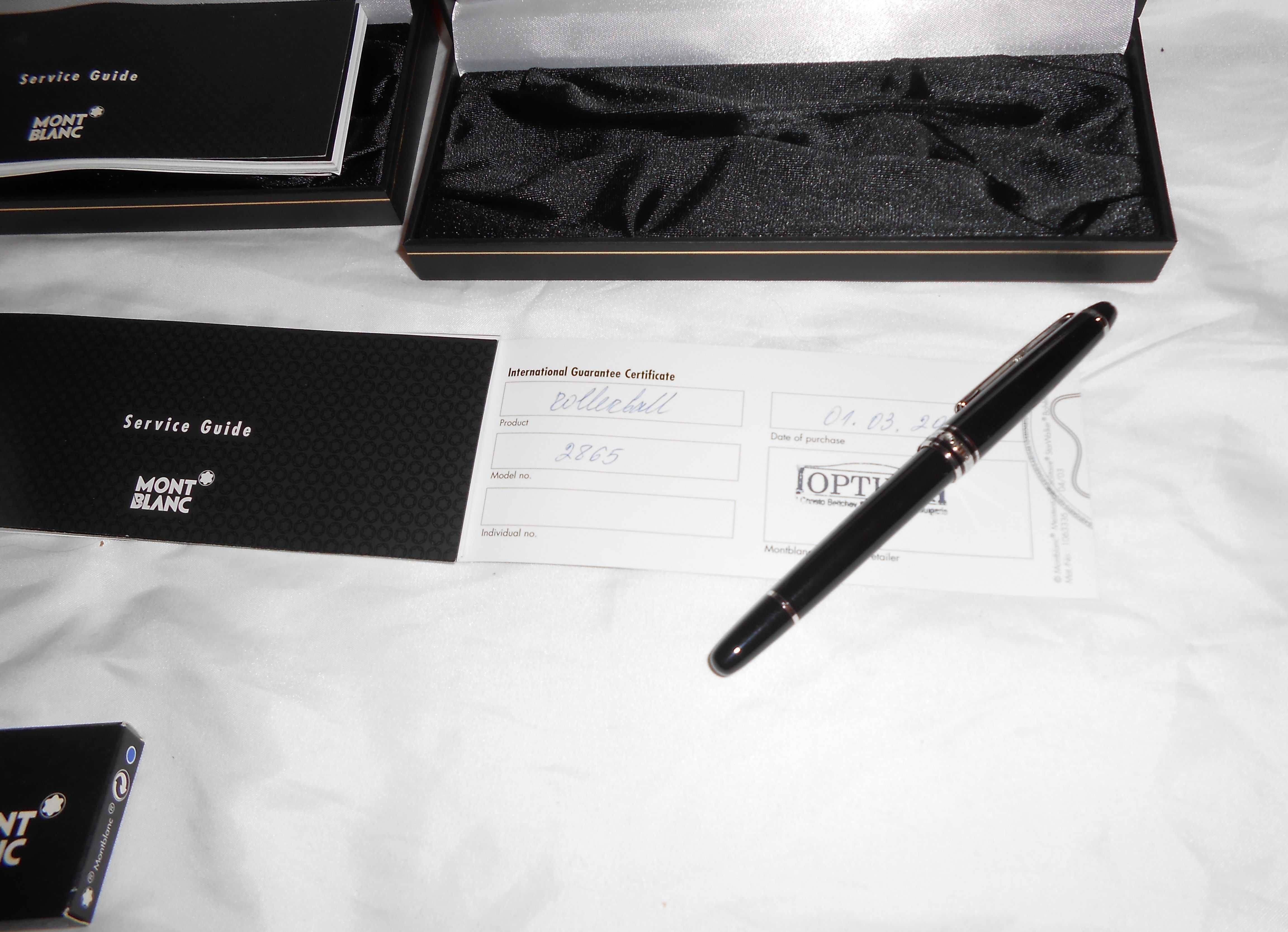 Химикалка Montblanc 100 % оригинална
