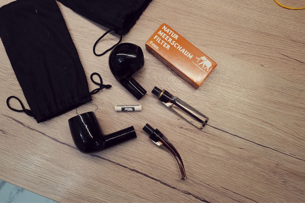 Pipa doua pipe Big - Ban Sera made in Holland tutun filtre 9mm