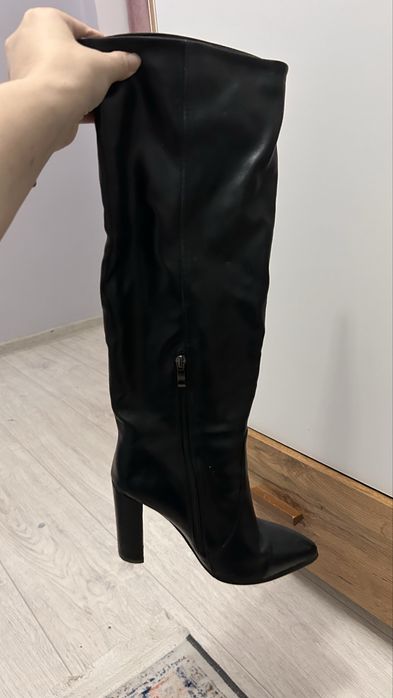 Сапоги зимние ботфорты