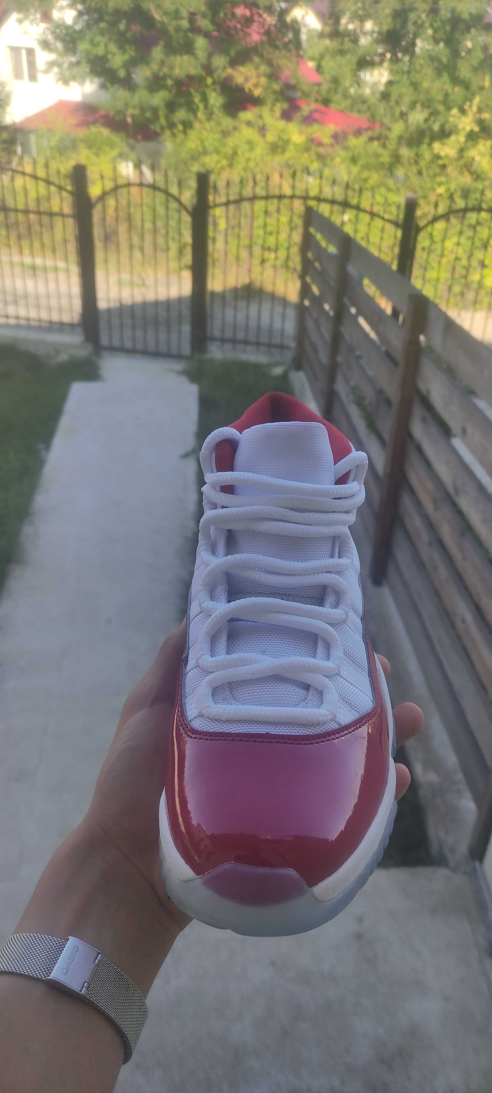 Jordan 11 cherry red