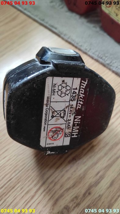 acumulatori defecti originali makita 12v 14.4v 18v pret pe bucata