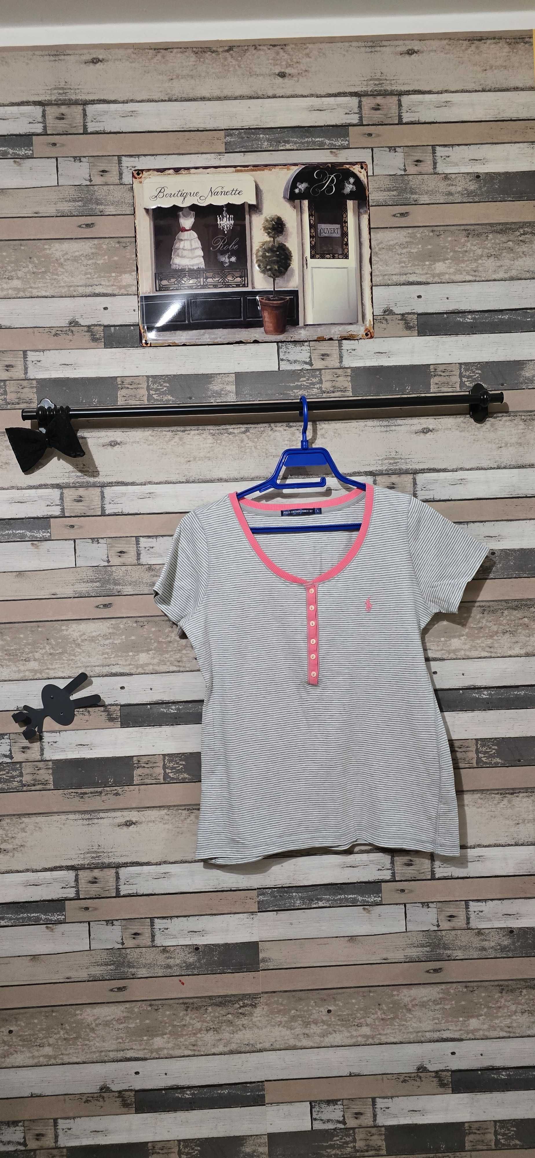Polo Ralph Lauren M/L-дамска тениска (х-127)