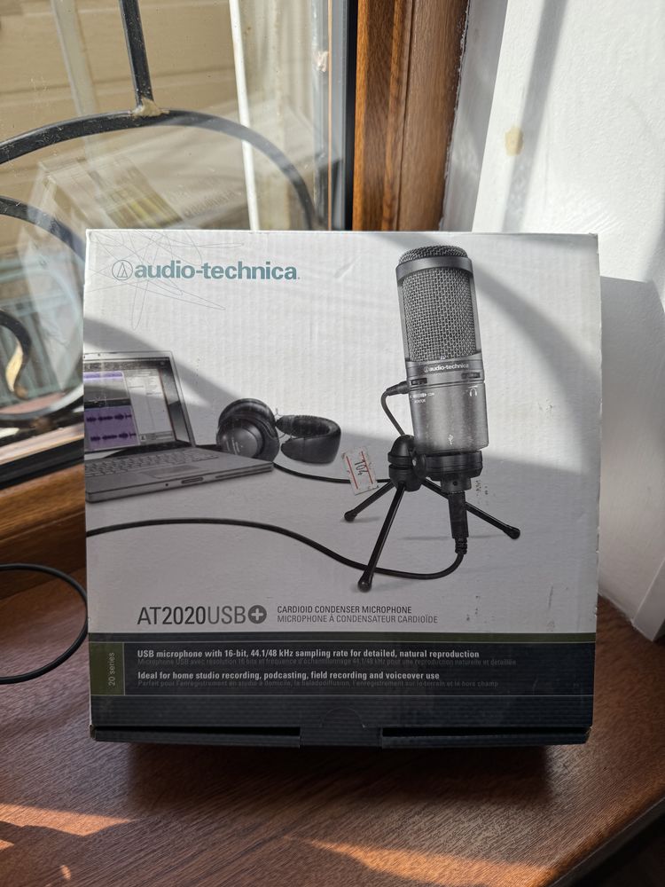 Микрофон audio-technica at2020usb plus