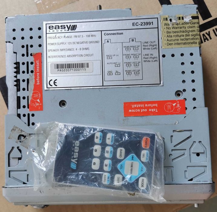 Vand mp3 player auto, marca Easytouch