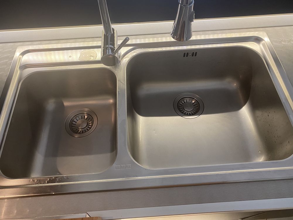 Franke GAX 620 двойна кухненска мивка