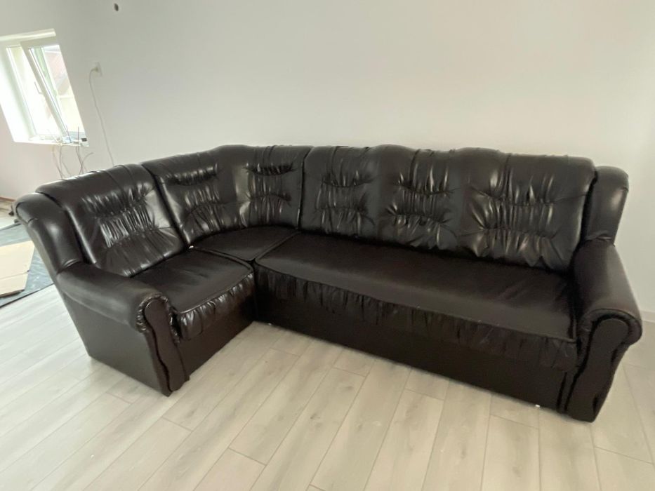 Coltar living imitatie piele  270 x 170 x 100 cm